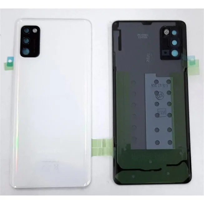 Tapa trasera o tapa bateria blanca para Samsung Galaxy A41 A415F GH82-22585C Service Pack