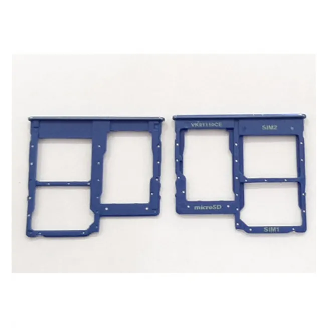 Soporte o bandeja dual sim azul para Samsung Galaxy A41 A415F calidad premium