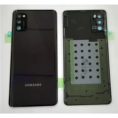Tapa trasera o tapa bateria negra para Samsung Galaxy A41 A415F GH82-22585A Service Pack