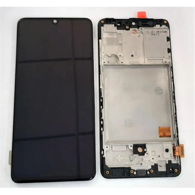 Pantalla lcd para Samsung Galaxy A41 SM-A415F SM-A415 A415F A415 mas tactil negro mas marco negro calidad premium