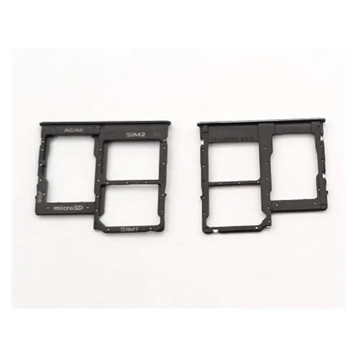 Soporte o bandeja dual sim negra para Samsung Galaxy A41 A415F calidad premium