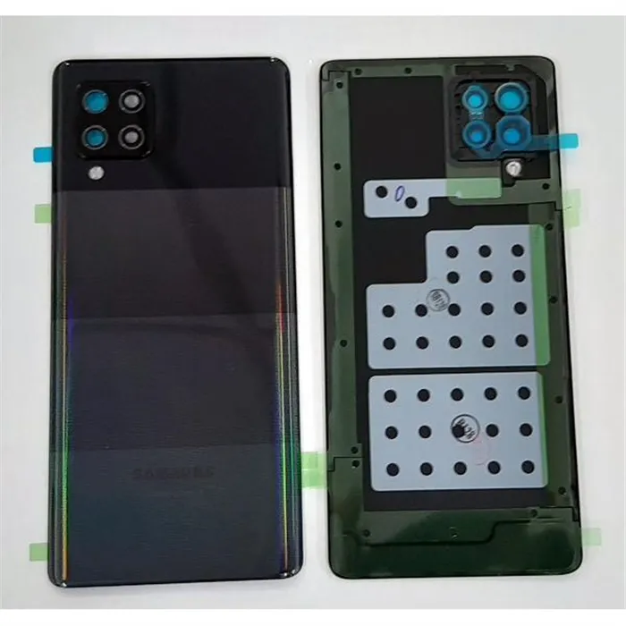 Tapa trasera o tapa bateria negra para Samsung Galaxy A42 5G A426 GH82-24378A Service Pack