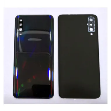 Tapa trasera o tapa bateria negra mas cubierta camara para Samsung Galaxy A50 A505FD SM-A505FD