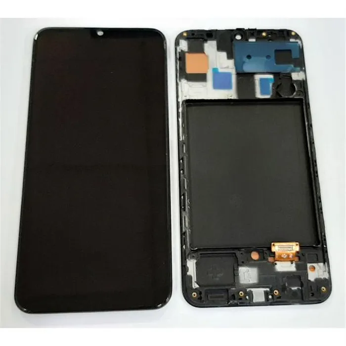 Pantalla lcd incell para Samsung Galaxy A50 2019 SM-A505f mas tactil negro mas marco negro compatible SM-A505 A505F