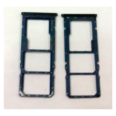 Soporte o bandeja SIM azul para SAMSUNG GALAXY A30 A50 SM-A305F SM-A305D SM-A505FD calidad premium