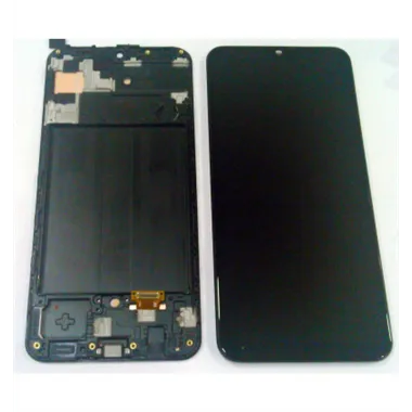 Pantalla lcd calidad oled para Samsung Galaxy A50S A507 mas tactil negro mas marco negro