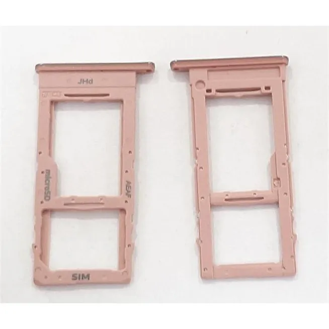 Soporte o bandeja single sim rosa para Samsung Galaxy A51 5G calidad premium