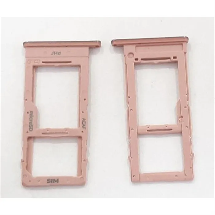 Soporte o bandeja single sim rosa para Samsung Galaxy A51 5G calidad premium