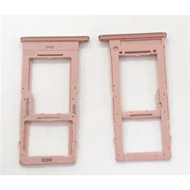 Soporte o bandeja single sim rosa para Samsung Galaxy A51 5G calidad premium