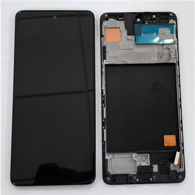 Pantalla lcd para Samsung Galaxy A51 A515F A515 mas tactil negro mas marco negro calidad incell