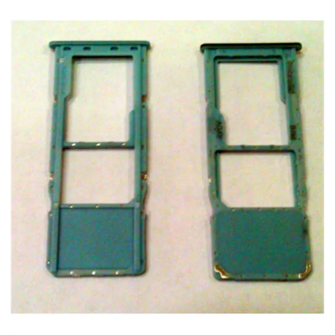 Soporte o bandeja SIM azul claro para Samsung Galaxy A51 A515 calidad premium single sim