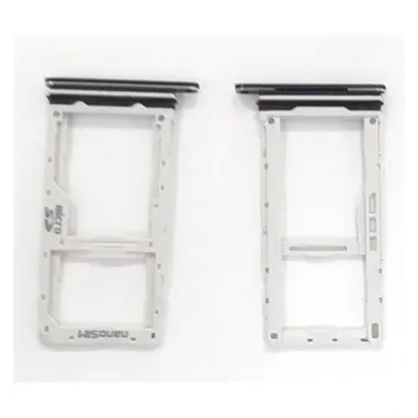 Soporte o bandeja dual sim negra para Samsung Galaxy A51 A515F A515 calidad premium