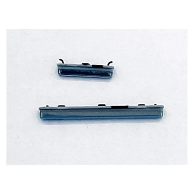 Set 2 botones platas para Samsung Galaxy A51 A515F A515 SM-A515 SM-A515F calidad premium