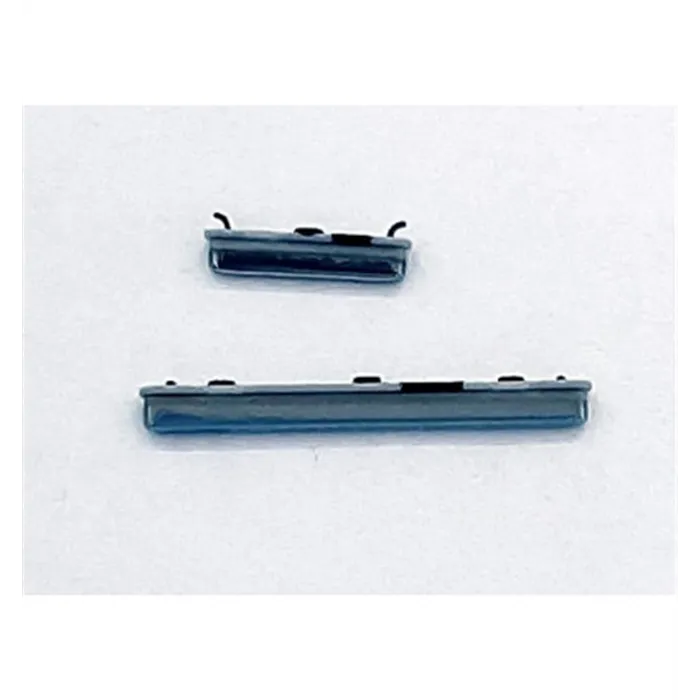 Set 2 botones platas para Samsung Galaxy A51 A515F A515 SM-A515 SM-A515F calidad premium