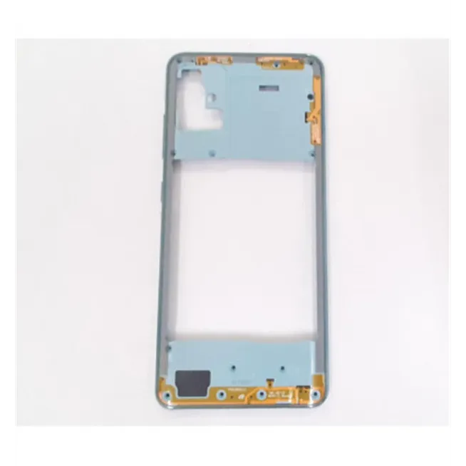 Carcasa central o marco azul para Samsung Galaxy A51 A515F A515 calidad premium