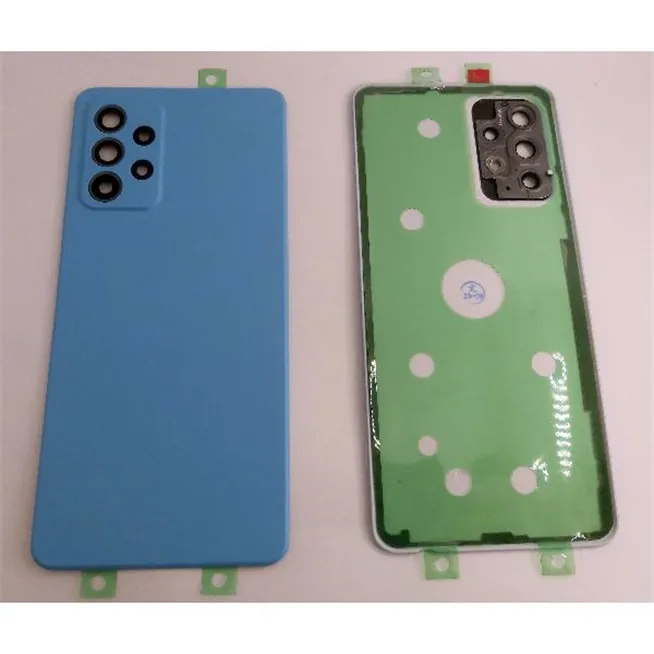 Tapa bateria o tapa trasera azul para Samsung Galaxy A52 A525 / A52 5G A526 mas cubierta camara