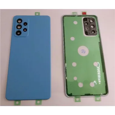 Tapa bateria o tapa trasera azul para Samsung Galaxy A52 A525 / A52 5G A526 mas cubierta camara