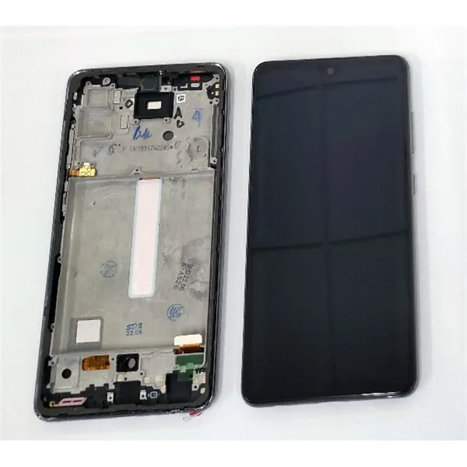 Pantalla oled para Samsung Galaxy A52 4G SM-A525F A52 5G SM-A526F mas tactil negro mas marco negro compatible