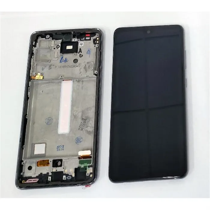 Pantalla oled para Samsung Galaxy A52 4G SM-A525F A52 5G SM-A526F mas tactil negro mas marco negro compatible