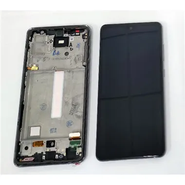 Pantalla oled para Samsung Galaxy A52 4G SM-A525F A52 5G SM-A526F mas tactil negro mas marco negro compatible