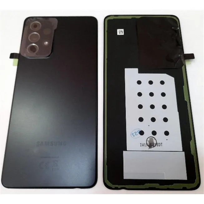 Tapa trasera o tapa baterÃ­a negro para Samsung Galaxy A52 5G A525 A526 SM-A525F GH82-25427A + cristal lente Service