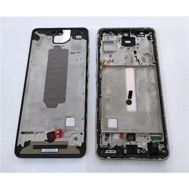 Carcasa central o marco plata para Samsung Galaxy A52 4G A525 SM-A525F calidad premium