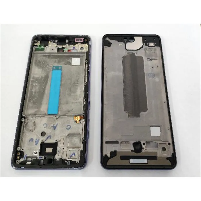 Carcasa central o marco purpura para Samsung Galaxy A52 4G A525 SM-A525F calidad premium