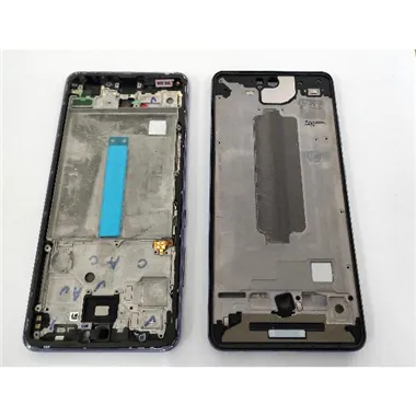 Carcasa central o marco purpura para Samsung Galaxy A52 4G A525 SM-A525F calidad premium