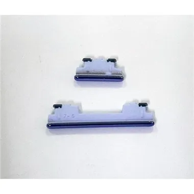Set 2 botones purpura para Samsung Galaxy A52 4G A525 SM-A525F A52 5G A526 SM-A526F A526F calidad premium