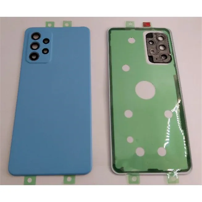 Tapa trasera o tapa bateria azul para Samsung Galaxy A52s 5G A528 mas cubierta camara