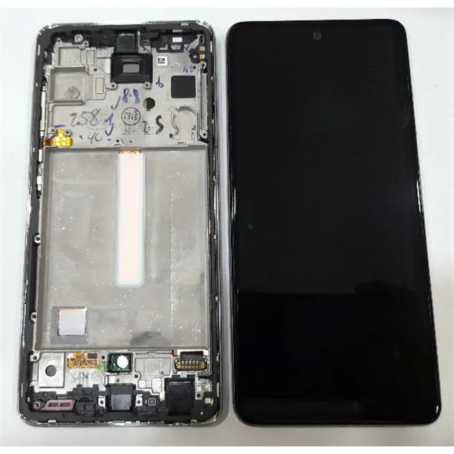 Pantalla lcd para Samsung Galaxy A52s 5G GH82-26861A A528B mas tactil negro mas marco negro service pack