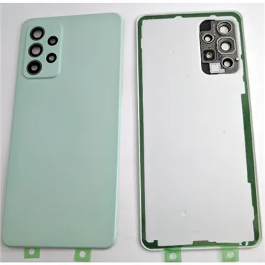 Tapa trasera o tapa batería verde para Samsung Galaxy A52s 5G A528B mas cubierta cristal