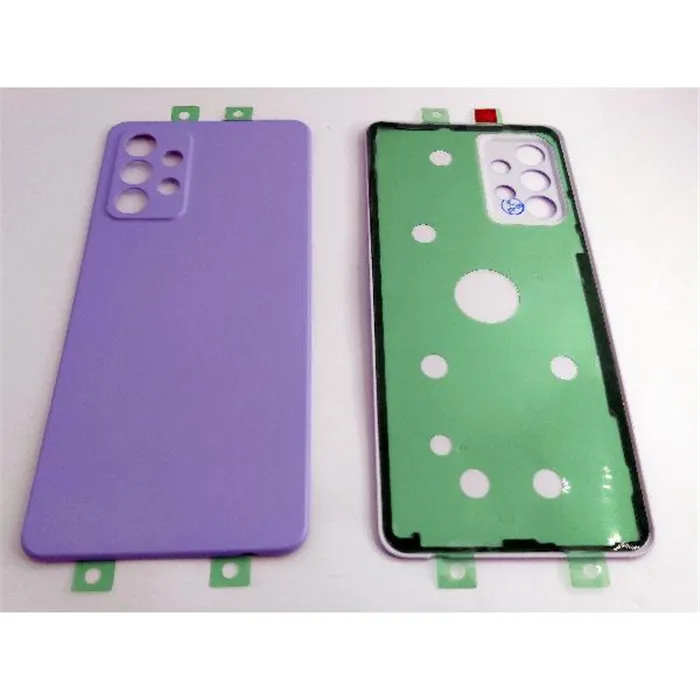 Tapa trasera o tapa bateria violeta para Samsung Galaxy A52s 5G A528
