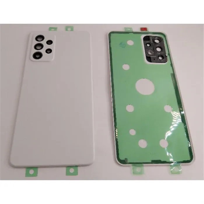 Tapa trasera o tapa bateria blanca para Samsung Galaxy A52s 5G A528 mas cubierta camara