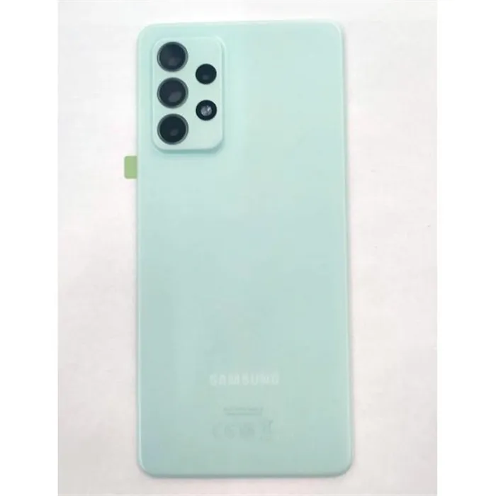 Tapa trasera o tapa baterÃ­a verde Samsung Galaxy A52s 5G A528B GH82-26858F Service Pack Premium
