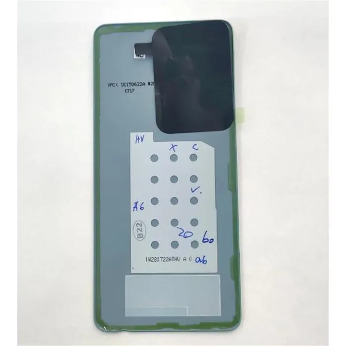 Tapa trasera o tapa baterÃ­a verde Samsung Galaxy A52s 5G A528B GH82-26858F Service Pack Premium