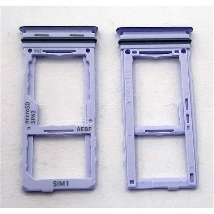Soporte sim violeta para Samsung Galaxy A528B A52S 5G dual sim calidad premium