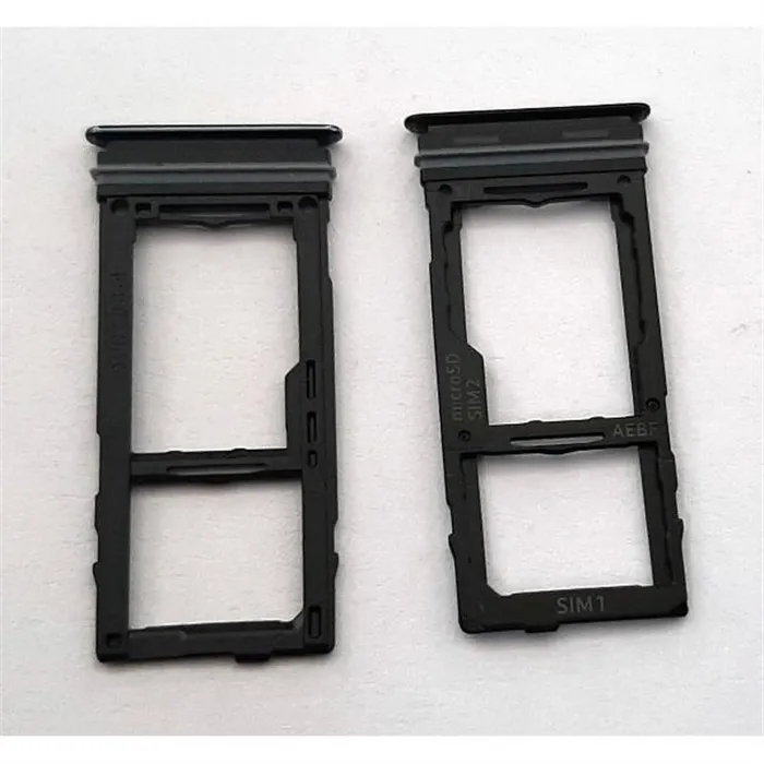 Soporte SIM negro para Samsung Galaxy A528B A52S 5G dual sim calidad premium