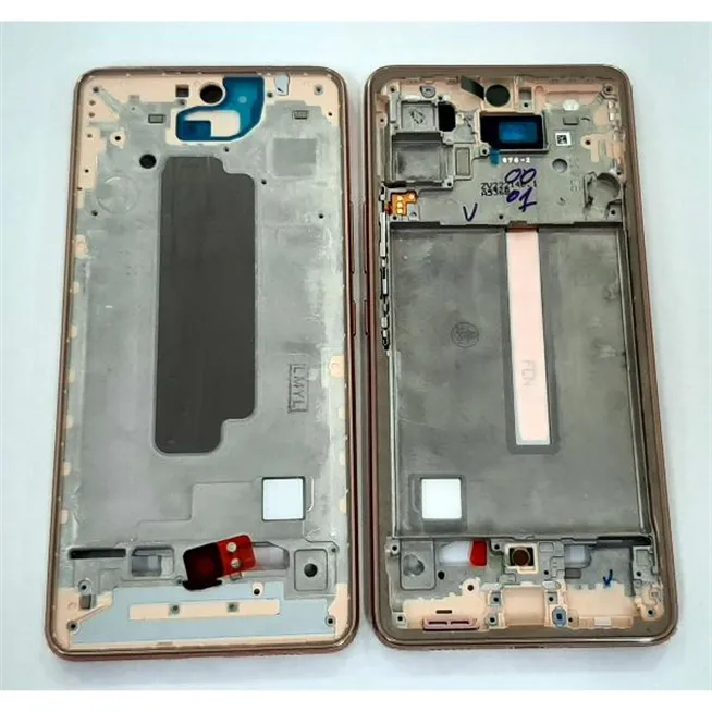 Carcasa central o marco dorado para Samsung Galaxy A53 5G SM-A536 calidad premium