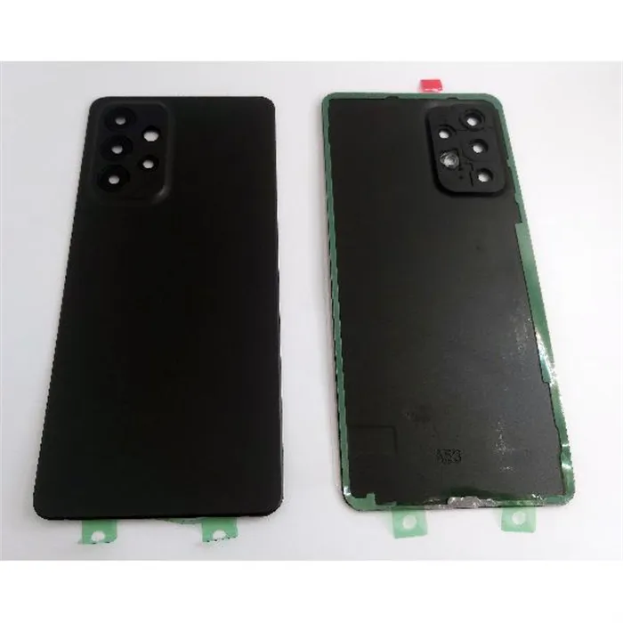 Tapa trasera o tapa bateria negra para Samsung Galaxy A53 5G A536 mas cubierta de camara