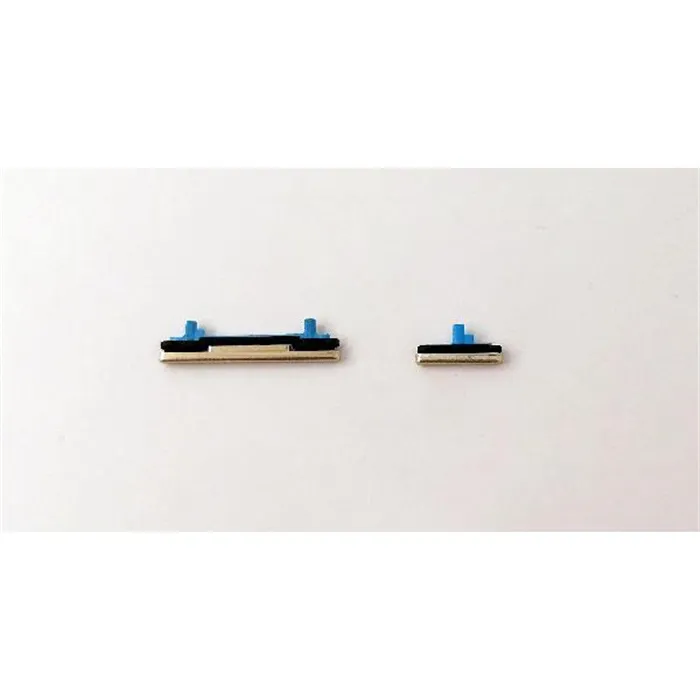 Set 2 botones dorados para Samsung Galaxy A53 5G SM-A536 calidad premium