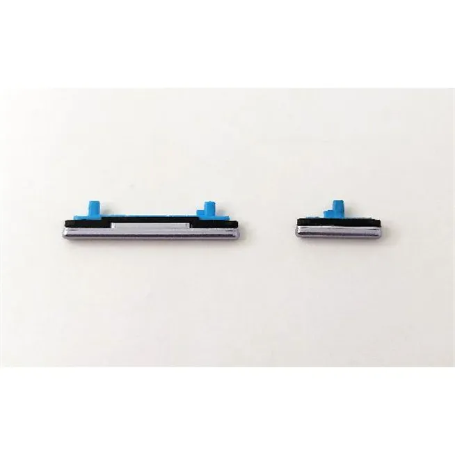 Set 2 botones azules para Samsung Galaxy A53 5G SM-A536 calidad premium