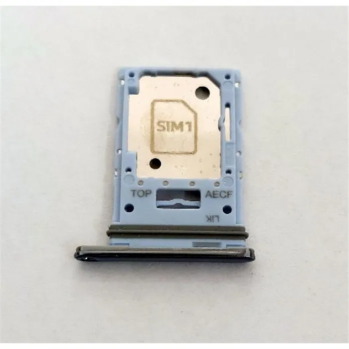 Soporte o bandeja single sim azul para Samsung Galaxy A53 5G SM-A536 calidad premium