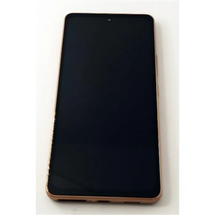 Pantalla lcd para Samsung Galaxy A53 5G A536 mas tactil negro con marco dorado calidad Oled