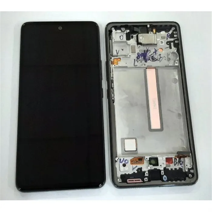 Pantalla lcd para Samsung Galaxy A53 5G SM-A536 GH82-28024A mas tactil negro mas marco negro Service Pack