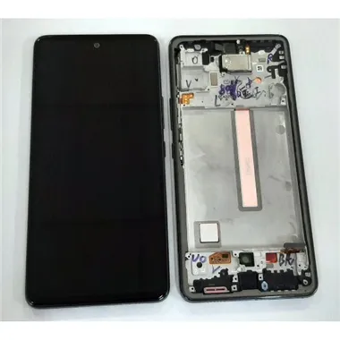 Pantalla lcd para Samsung Galaxy A53 5G SM-A536 GH82-28024A mas tactil negro mas marco negro Service Pack