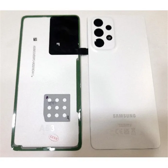 Tapa trasera o tapa bateria blanca para Samsung Galaxy A53 5G SM-A536 GH82-28017B Service Pack