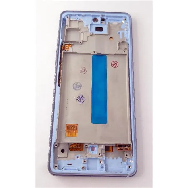 Pantalla lcd Oled para Samsung Galaxy A53 5G A536 mas tactil negro con marco azul