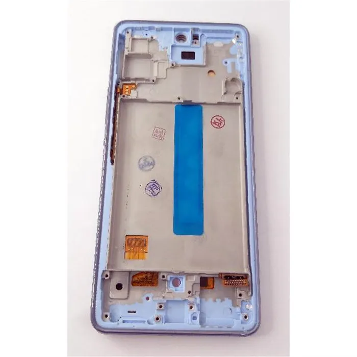 Pantalla lcd Oled para Samsung Galaxy A53 5G A536 mas tactil negro con marco azul