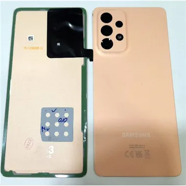 Tapa trasera o tapa bateria coral para Samsung Galaxy A53 5G SM-A536 GH82-28017D Service Pack